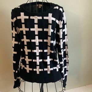 Black and White sweater